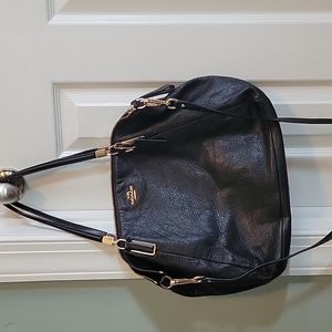 Coach large Kelsey F34494 leather satchel crossbody